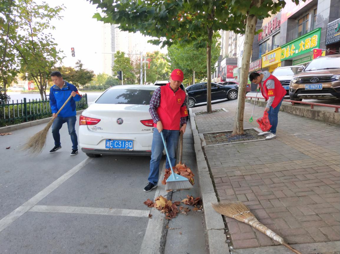 助力国卫迎复审，大祥区纪委监委党员志愿者在行动(图6)